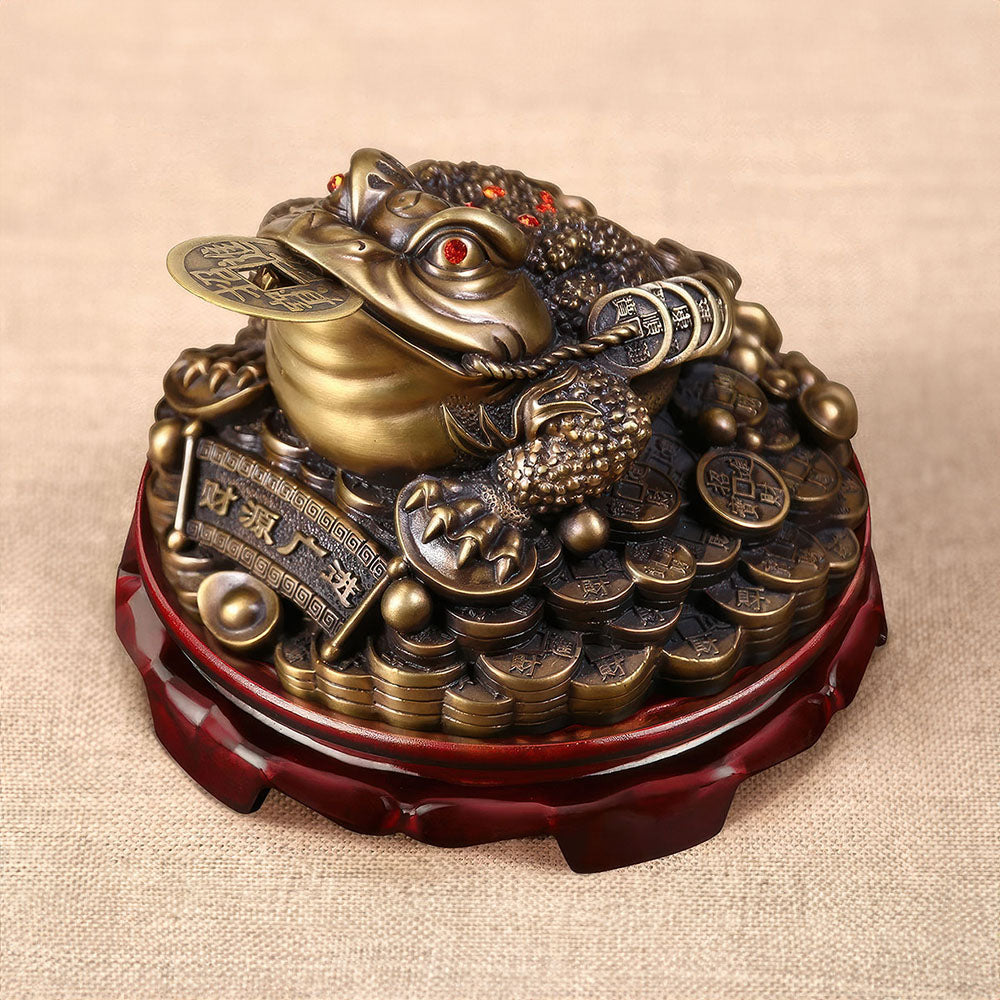 Crapaud Chinois Bonne Fortune