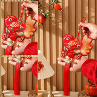 Thumbnail for Porte Bonheur Chinois Traditionnel Nouvel An Poisson