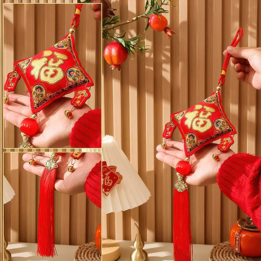 Porte Bonheur Chinois Traditionnel Nouvel An Chance