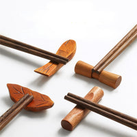 Thumbnail for Porte Baguettes Chinoises Artisanales en Bois