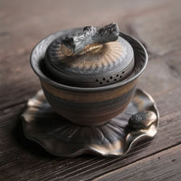 Thumbnail for Tasse à Thé Chinoise Traditionnelle avec Couvercle
