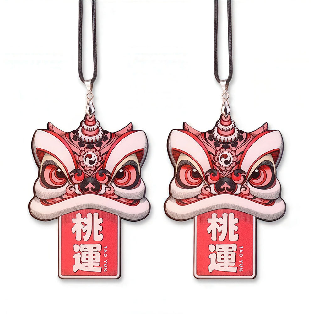 Amulette double face pour attirer la chance en amour.