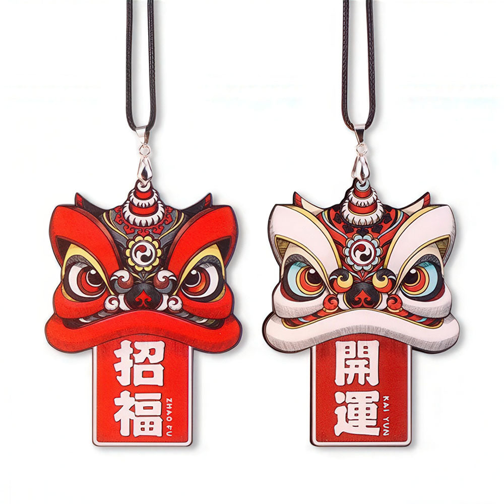 Amulette double face pour attirer le bonheur et ouvrir la chance.
