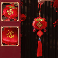 Thumbnail for Le porte-bonheur du Nouvel An Chinois en forme de sac de fortune rond, pour une année 