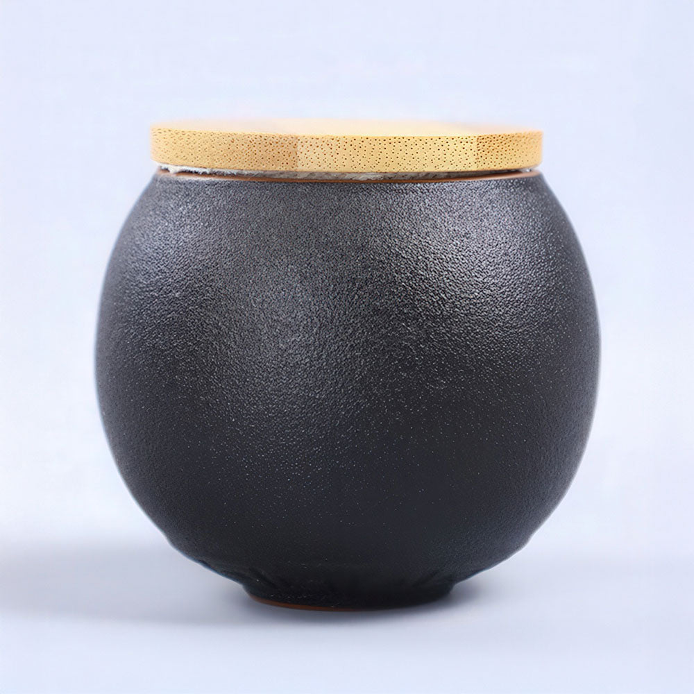 Pot à thé hermétique pour conserver la fraîcheur des feuilles de thé en vrac.