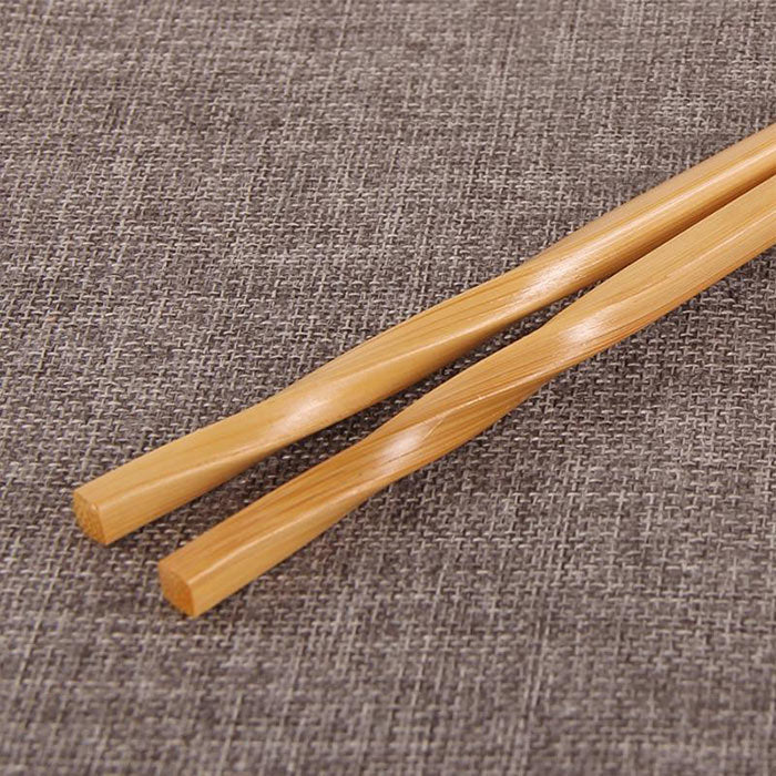 Baguette chinoise en bois vernis