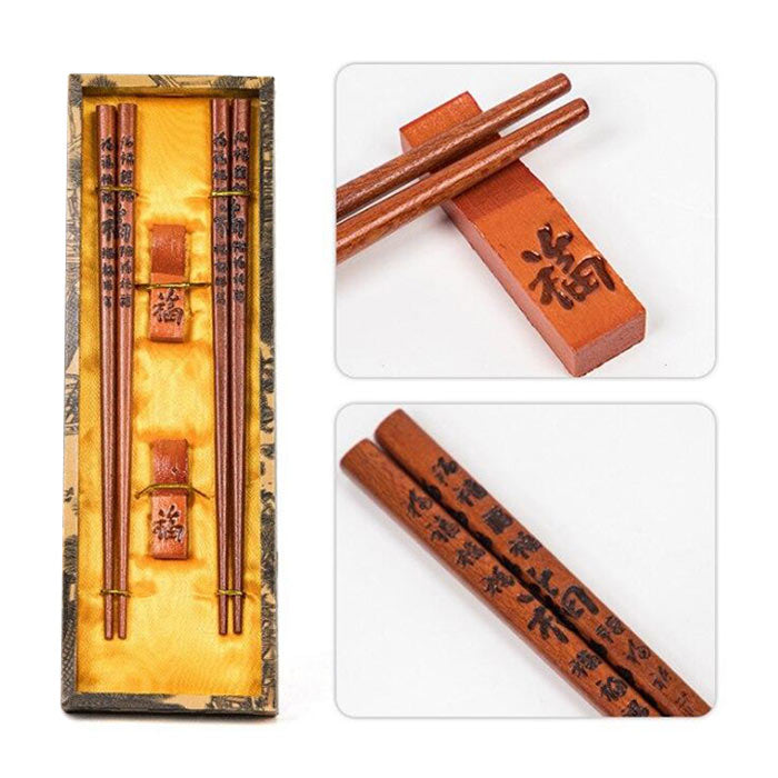 Chopsticks chinese engraved