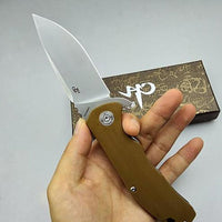 Thumbnail for couteau chinois qui se plie marron