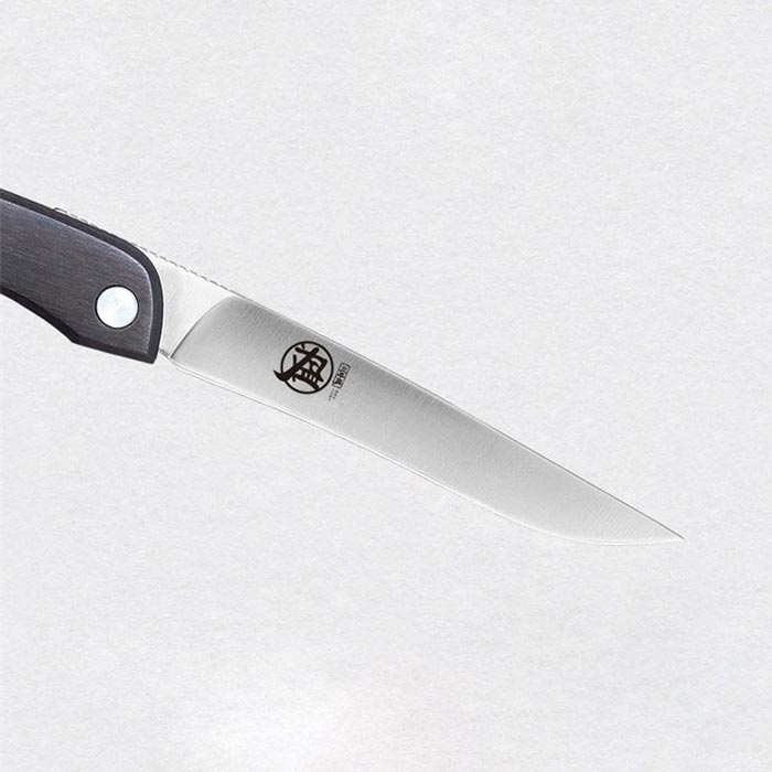 Couteau chinois pliant noir haut de gamme