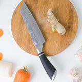 Couteau chinois professionnel longue lame pour couper des legumes