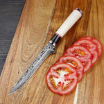 Couteau chinois sabre texturé