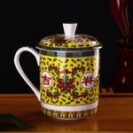 Tasse chinoise en porcelaine pour décorer