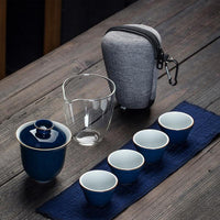 Thumbnail for Service à thé chinois en porcelaine fine