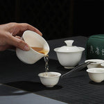 Tasse publique chinoise en porcelaine vintage