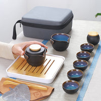 Thumbnail for grand service à thé chinois en céramique