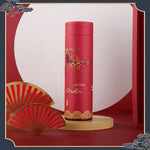 tasse chinoise isotherme rouge traditionnelle