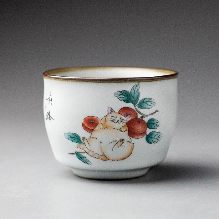 Tasse Chinoise Chat relax