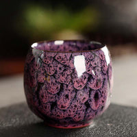 Thumbnail for tasse chinoise en céramique violette