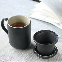 Thumbnail for tasse chinoise noire et blanche