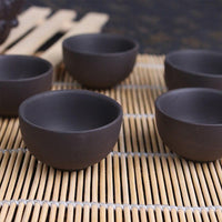 Thumbnail for tasses chinoises argile violette