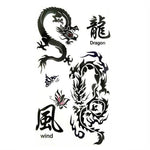 tatouage chinois nuque