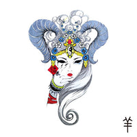 Thumbnail for Tatouage Signe Astrologique Chinois Chèvre