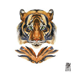 Tatouage Signe Astrologique Chinois Tigre