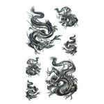 Tatouage tribal chinois dragon