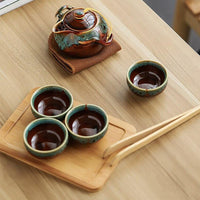 Thumbnail for Service à thé chinois en porcelaine Moderne