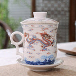 tasse chinoise ancienne dragon asiatique
