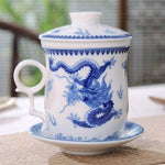 Tasse chinoise ancienne blanche