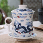tasse chinoise ancienne dragon oriental