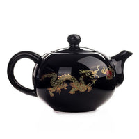 Thumbnail for théière chinoise en porcelaine dragon 