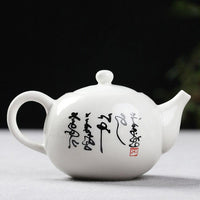Thumbnail for Théière chinoise en porcelaine avec filtre