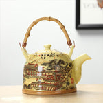 Ancienne théière chinoise traditionnelle vintage
