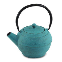 Thumbnail for théière chinoise en fonte bleue turquoise