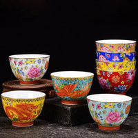 Thumbnail for tasses chinoises ancienne en porcelaine