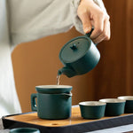 filtre à thé en céramique chinoise