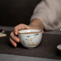 Thumbnail for petite tasse chinoise chat mignon