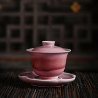 Thumbnail for Tasse chinoise en porcelaine rose