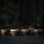 Tasses chinoises en céramique ancienne