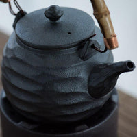 Thumbnail for théière chinoise en céramique noire